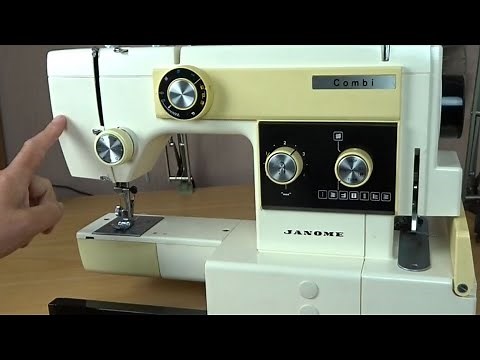 Janome Combi Overview - The Versatile Two in One Sewing Machine and Serger (Overlocker)