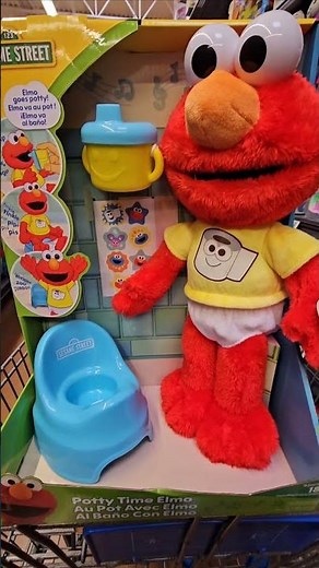 Elmo #potty time #sesamestreet #adorable #youtubeshorts