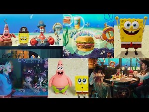 Burger King SpongeBob Movie Menu Commercials The SpongeBob Movie: Search for SquarePants Ad Campaign