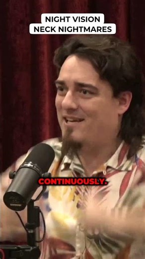 Night Vision Neck Nightmares - Palmer Luckey #jre #shorts
