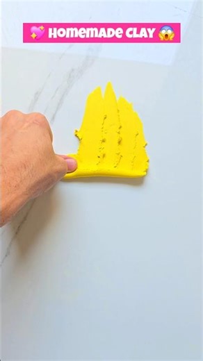 🤯HOMEMADE CLAY IN 10 Sec😍Doms Rubber Clay #diy #clay #slime #shorts #viralshorts #youtubeshorts 🔥💙