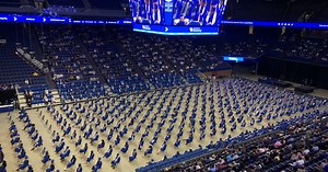 Final day of UK graduation weekend, honoring Classes of 2020 and 2021