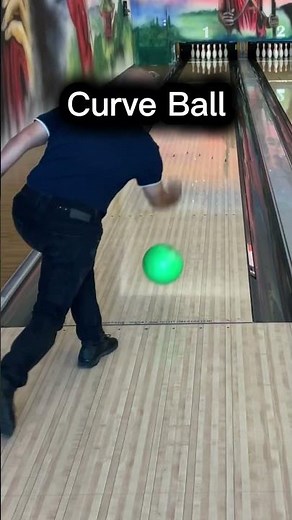 Straight vs Curve with a House Ball Bowling Basics for Beginners #bowling #sports