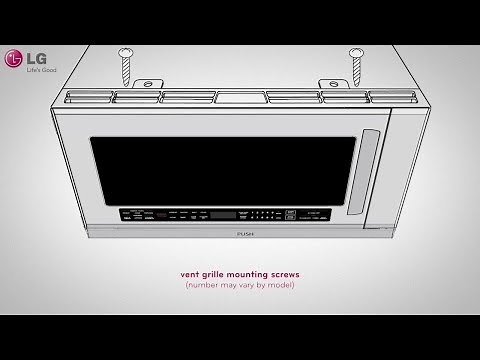 [LG Microwaves] Charcoal Filter Replacement - Over-The-Range-Microwave
