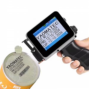[Hot Item] Yaomatec Mini Inkjet Printer Date Logo Batch Number Machine for Aluminum Can