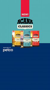 2.1M views · 41 reactions | New ACANA™ Classics recipes serve up premium nutrition at a price you'll love. Every wholesome recipe is packed with nutrients, not fillers, and crafted with quality ingredients to help support your dog’s health. | Petco | Facebook
