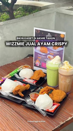 WIZZMIE BIKIN GEBRAKAN YANG PALING BIKIN KAGET! Sekarang @wizzmie ngeluarin menu ayam guys!!! Promo @wizzmie - 28 DESMBER BELI 1 GRATIS 1 (beli paket Rock 2 gratis paket Rock 1) - 29 Desember FRE MERCHANDISE setiap pembelian 60.000 - 29 Desember Beli 1 Frape GRATIS 1 Frape Promo ini hanya berlaku untuk pembelian di kasir aja ya guys! @wizzmie 📍Jl Raya Panglima Sudirman No.355, Kebon Sari Kulon, Kec Kanigaran Kota Probolinggo ⏰ Senin-Sabtu ( 09:00-22:00 ) Minggu (08:00-22:00 ) #probolinggokuline