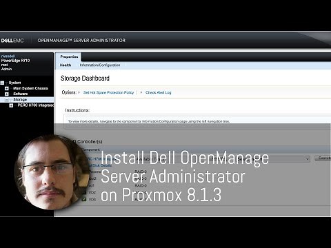 How To Install Dell OpenManage Server Administrator on Proxmox 8.1.3
