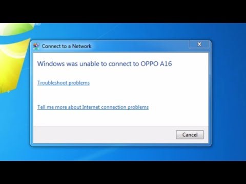 🔥 FIX “Windows Was Unable to Connect to This Network” on Windows 7 – 100% Working 🔥