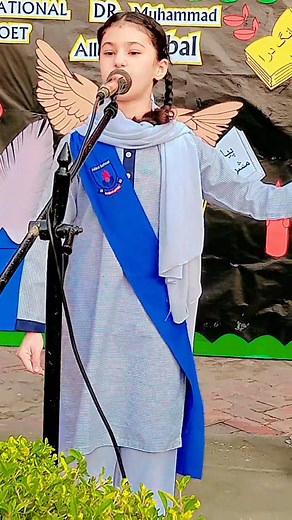 With confidence and passion, Briah Fatima from Class 5C,paid tribute to the Poet of the East in her heartfelt Urdu speech. 🎤✨ #IqbalDay #AllamaIqbal #PoetOfTheEast #IqbalWeek #IqbalVision #AlliedSchoolJhangCampus #Pakistan #TributeToIqbal #Khudi #IqbalPoetry #Inspiration #NationalPride | Allied School - Jhang Campus