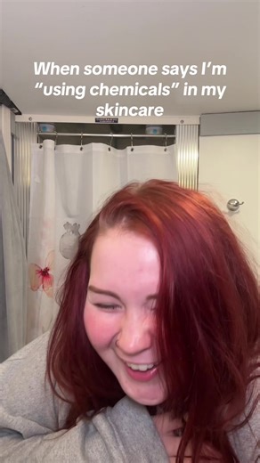 Uh yeah? Thats the whole point.🤣 Without “chemicals” like dihydrogen monoxide we wouldn’t be alive. Sound scary? That’s water it’s in us, our products and we have to drink it to live. With our skincare, if there weren’t “chemicals” it wouldn’t exist, and it wouldn’t work. In order for skincare to work it has to chemically interact with itself, or with the natural mechanism of the skin and the chemical reactions in the skin. This is what makes it so so cool to know the science behind how your pr