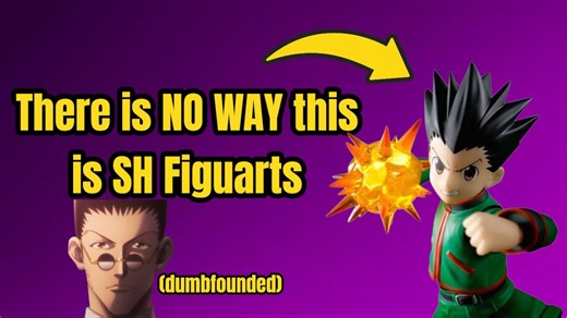 Hunter x Hunter fans are not ready for this figure! SH Figuarts Gon review