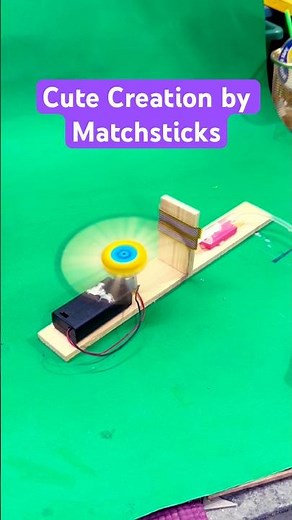 Cute creation by Matchsticks #short #experiment