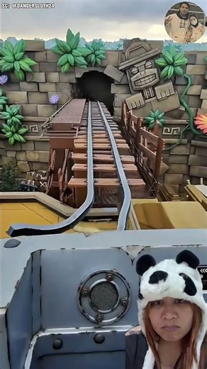 @arrin_ar Roller Coaster terputus #dubbingvideo #shortvideo #shorts