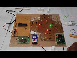 Density Based 4 Way Traffic Light Control System with IR Sensor and Priority for Emergency Vehicles