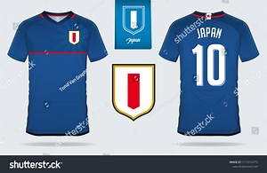 Soccer Jersey Football Kit Template Design Stock Vector (Royalty Free) 1113316775 | Shutterstock