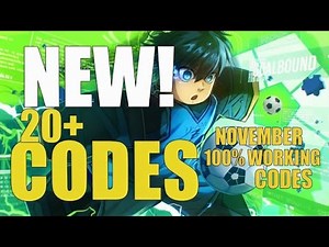 GOALBOUND CODES ⚽[ROBLOX]⚽