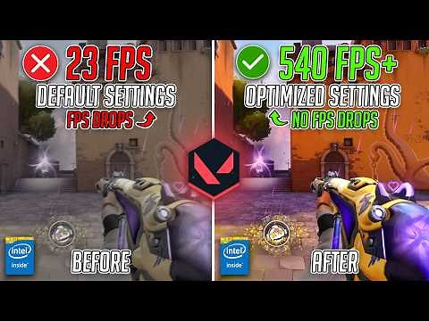 Valorant Act 5 - How To Boost FPS, Fix FPS Drops & Stutter 📈✅| Valorant Low End Pc Lag Fix 2025