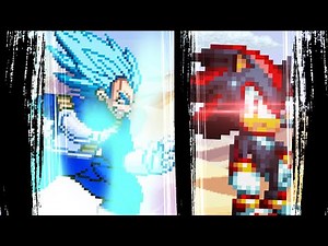 Vegeta vs Shadow (FT. Joshua) - Sprite Animation #15
