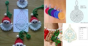 Crochet Christmas Applique Patterns