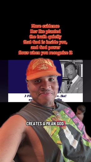 More evidence Rev Ike planted the truth quietly that God is inside you, that you are one with the Divine, and that you have access to God power whenever you remember to look within. #revike #spirituality #booktok #motivation #Gratitude