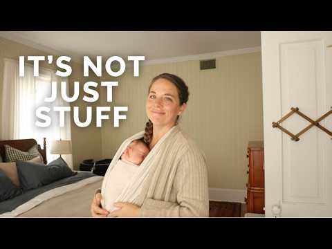 Why clutter feels so heavy as a mom