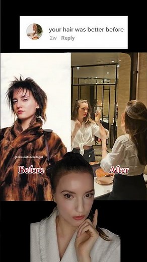 Your hair is better before