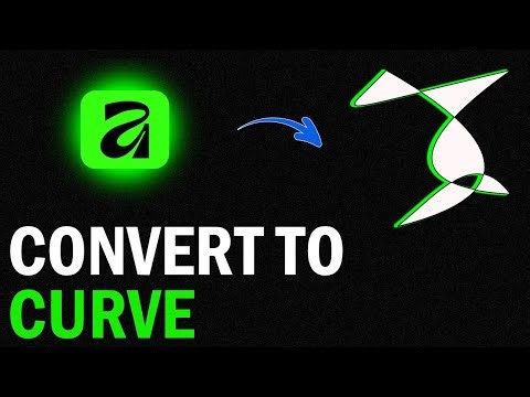 Convert to Curve Tutorial in Affinity