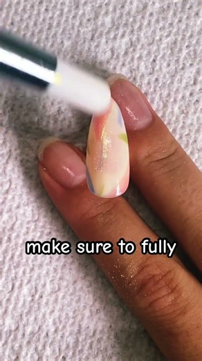 This is how I apply chrome powder! #nails #tutorial #chrome #inspo #asmr #gelpolish #gelpolish #cute