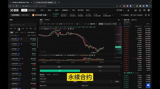 [币圈入门知识] OKX交易平台合约怎么玩?最详入细的做单教学!真人演示okx合约，永续合约教程教学