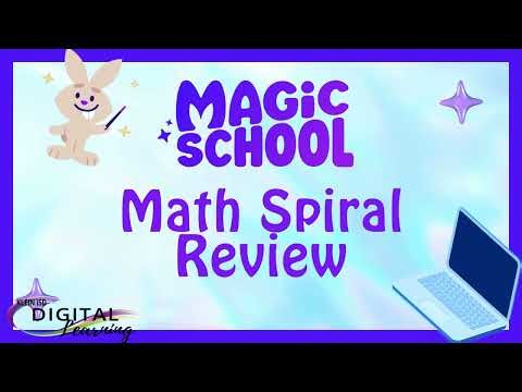 Math Spiral Review Tutorial