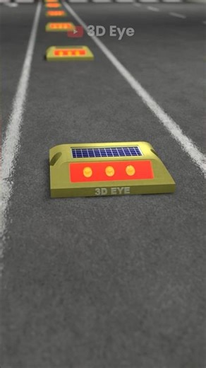 How Road Reflectors Work | 3D Animation