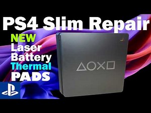 PS4 Slim Repair: Laser & Thermal Pad Replacement - Fix Overheating!