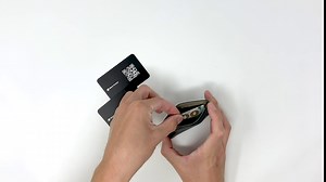 Output RFID Card Wallet with Silent Pocket Faraday Bag Technology - Premium Black Leather - Security, Privacy, Anti-hacking for Credit Cards