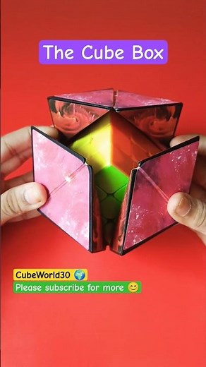 The Cube Box | Magnetic magic cube