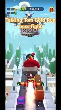 Talking Tom Gold Run boss fight #funny #memes #forsaken #terminationprotocol #homersimpson