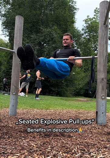 Seated High Pull Ups for Explosive Power