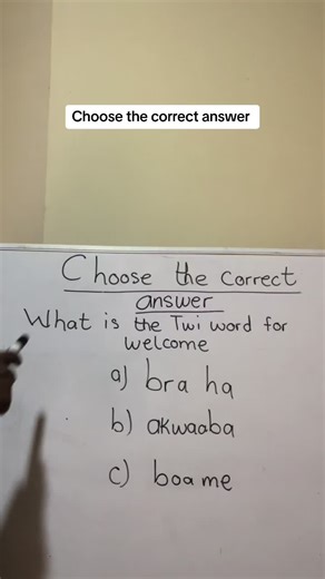 Learn Twi Language: What's the Word for Welcome?