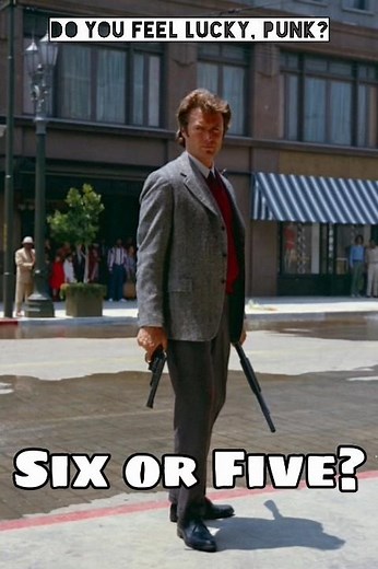 Dirty Harry 1971 - Do You Feel Lucky, Punk? (Six or Five) Trailer Clip (Clint Eastwood #filmclip