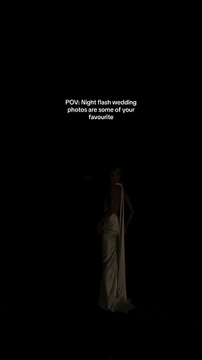 Captivating Night Flash Wedding Photos by Kyha Studios