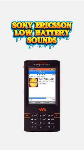 Sony Ericsson Low Battery Sound Evolution