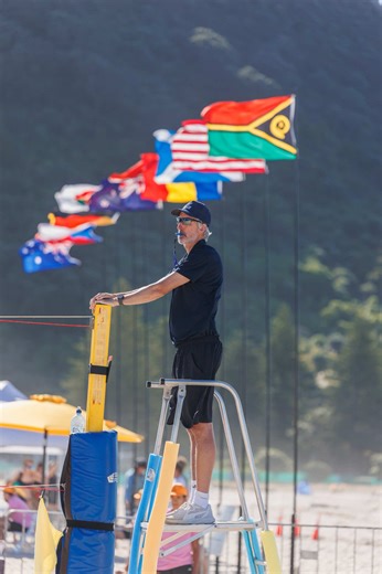Testing the Canon CP1500 Portable Printer at World Beach Pro Tour