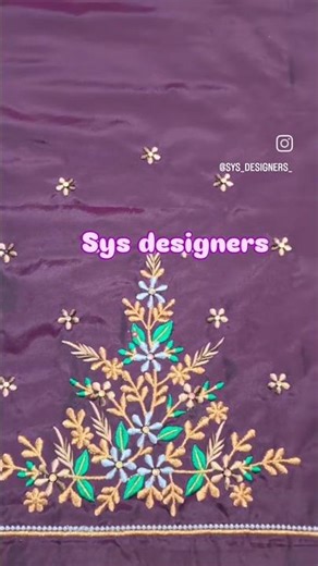 #ytshorts #youtubeshorts #trending #computerembroidery #computerworkblouse #blouse #backneckdesign
