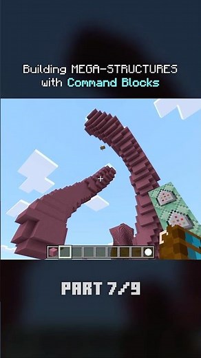 How to Make a Double Helix with Commands | #commandblock #minecraft