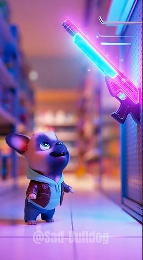 High-Tech M4 Toy Gun Unboxing… and the Dog is OBSESSED! #toyunboxing #cute #shorts #dog