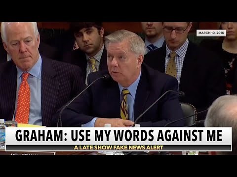 Lindsey Graham's Words Used Against Him