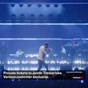 Catch Justin Timberlake on The Forget Tomorrow World Tour! @Verizon customers can purchase presale tickets beginning Tuesday, January 30 at 10AM local time! 🎟 | Live Nation Concerts