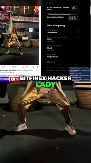Bitfinex Hacker Heather Razzlekhan Released: Drama! #shorts