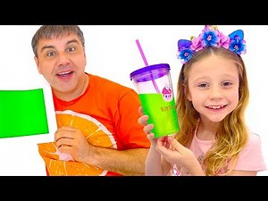 Nastya and Dad play Educational games for Kids | Compilation of Educational activities