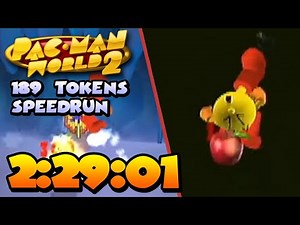 Pac-Man World 2 - 189 Tokens Speedrun In 2:29:01【WORLD RECORD】